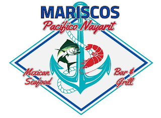 MARISCOS PACIFICO NAYARIT MEXICAN SEAFOOD BAR & GRIL logo