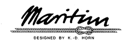 MARITIM DESIGNED BY K.D. HORN logo