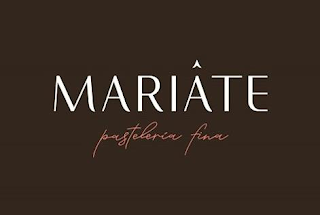 MARIÂTE PASTELERIA FINA logo