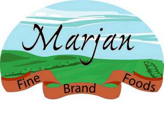 MARJAN FINE BRAND FOODS logo