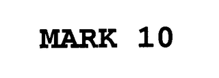 MARK 10 logo