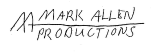 MARK ALLEN PRODUCTIONS logo