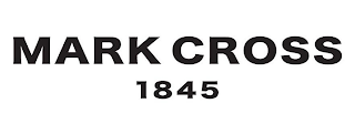 MARK CROSS 1845 logo