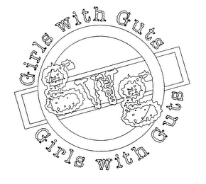 MARK GIRLS WITH GUTS GWG GIRLS WITH GUTS logo