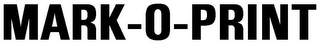 MARK-O-PRINT logo