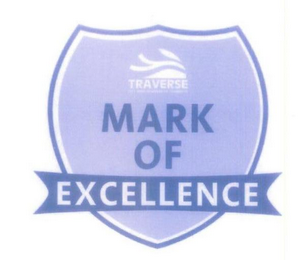 MARK OF EXCELLENCE TRAVERSE CITY AREA CHAMBER OF COMMERCE logo