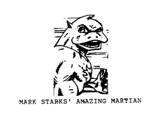 MARK STARKS' AMAZING MARTIAN logo