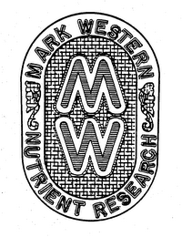 MARK WESTERN NUTRIENT RESEARCH MW logo