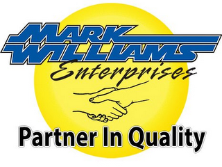 MARK WILLIAMS ENTERPRISES PARTNER IN QUALITY logo