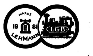 MARKE LEHMANN 1881 -L-G-B- logo