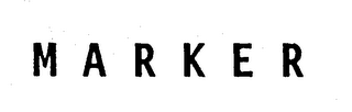MARKER logo