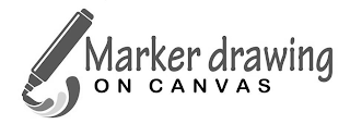MARKER DRAWING ON CANVAS logo