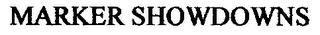 MARKER SHOWDOWNS logo