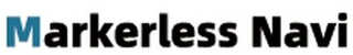 MARKERLESS NAVI logo