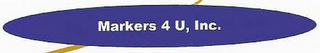 MARKERS 4 U, INC. logo