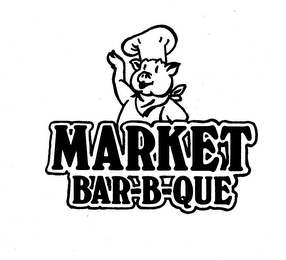 MARKET BAR-B-QUE logo