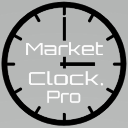 MARKET CLOCK. PRO logo