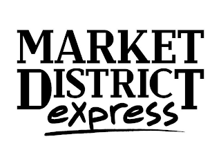 MARKET DISTRICT EXPRESS logo