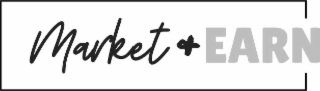 MARKET + EARN logo