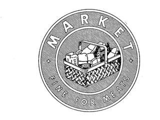 MARKET FINE FOR MEATS logo