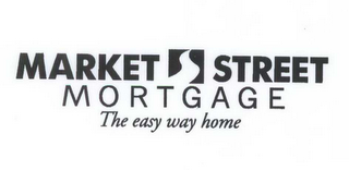 MARKET STREET MORTGAGE THE EASY WAY HOME logo