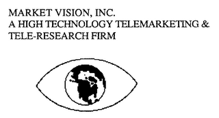 MARKET VISION, INC. A HIGH TECHNOLOGY TELEMARKETING & TELE-RESEARCH FIRM logo