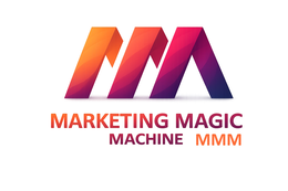 MARKETING MAGIC MACHINE MMM logo