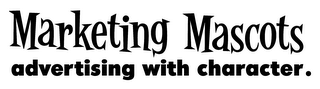 MARKETING MASCOTS ADVERTISING WITH CHARACTER. logo