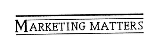 MARKETING MATTERS logo