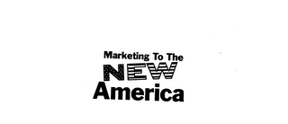 MARKETING TO THE NEW AMERICA logo