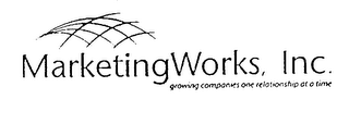 MARKETINGWORKS, INC. GROWING COMPANIES ONE RELATIONSHIP AT A TIME logo