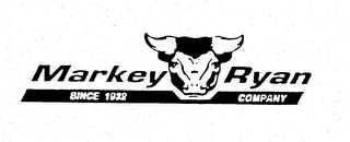 MARKEY RYAN COMPANY SINCE 1932 logo