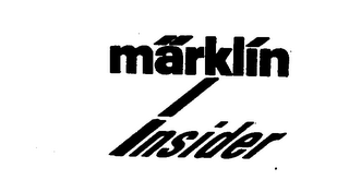 MARKLIN INSIDER logo