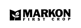 MARKON FIRST CROP logo