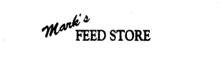 MARK'S FEED STORE logo