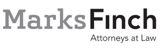 MARKSFINCH ATTORNEYS AT LAW logo