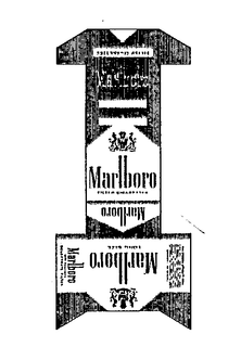 MARLBORO FILTER CIGARETTES LONG SIZE logo