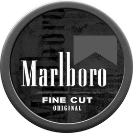 MARLBORO FINE CUT ORIGINAL MARLBORO logo