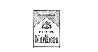 MARLBORO MENTHOL FILTER CIGARETTES VENI-VIDI-VICI PM INC. logo