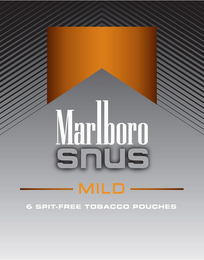 MARLBORO SNUS MILD 6 SPIT-FREE TOBACCO POUCHES logo