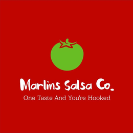 MARLINS SALSA CO. ONE TASTE AND YOU'RE HOOKED
