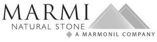 MARMI NATURAL STONE A MARMONIL COMPANY logo