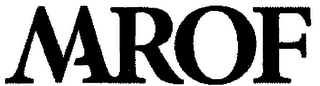 MAROF logo