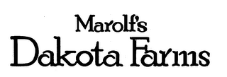 MAROLF'S DAKOTA FARMS logo