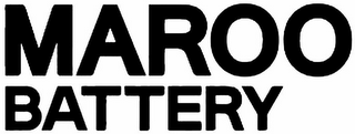 MAROO BATTERY logo