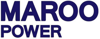 MAROO POWER logo