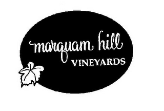 MARQUAM HILL VINEYARDS logo