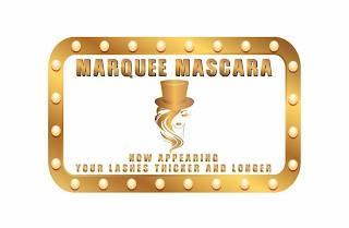 MARQUEE MASCARA YOUR LASHES THICKER AND LONGER NOW APPEARING logo
