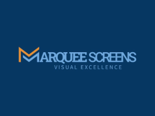MARQUEE SCREENS VISUAL EXCELLENCE logo