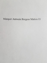 MARQUET ANTWAIN BURGESS MATTOX EL. logo